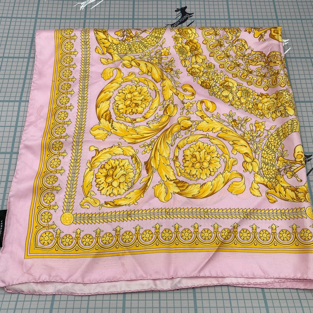 VERSACE Barocco Large Silk Scarf